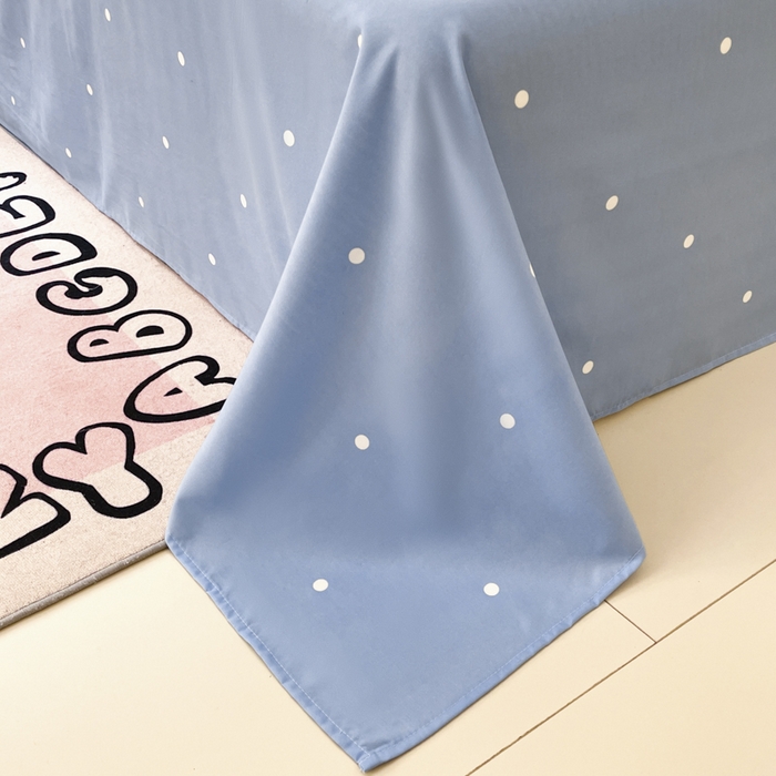 91家纺网 家纺一手货源 找家纺 港岛妹妹 2025新款云朵水洗工艺三丽鸥四件套 三丽鸥-牛奶玉桂狗