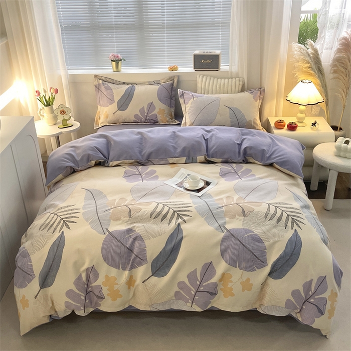 91家纺网 家纺一手货源 找家纺 （总）仟岸家纺 2025新款亲肤舒适全棉磨毛四件套系列