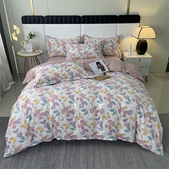 91家纺网 家纺一手货源 找家纺 （总）仟岸家纺 2025新款亲肤舒适全棉磨毛四件套系列