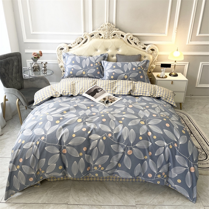 91家纺网 家纺一手货源 找家纺 （总）仟岸家纺 2025新款亲肤舒适全棉磨毛四件套系列