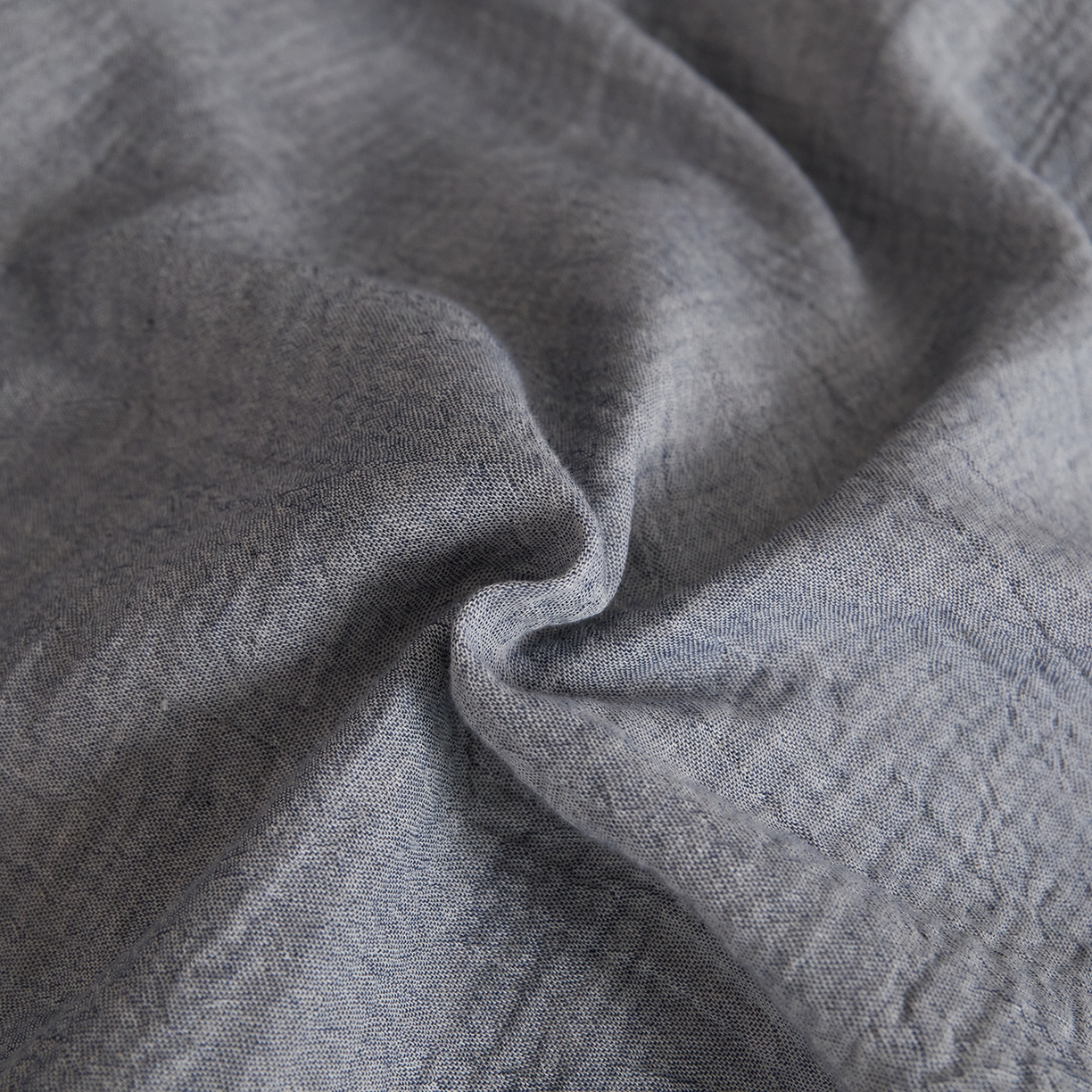 91家纺网 家纺一手货源 找家纺 吾诺家居 吾诺 棉加绒系列 全棉泡泡双层纱加牛奶绒四件套 棉拼绒四件套 棉加绒四件套全棉A类 复古蓝-宝蓝