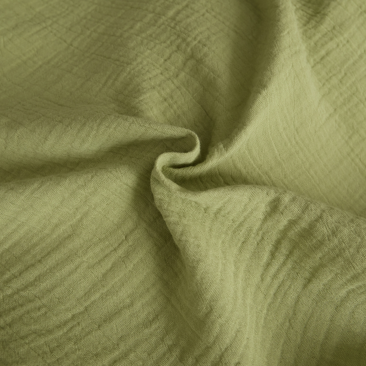 91家纺网 家纺一手货源 找家纺 吾诺家居 吾诺 棉加绒系列 全棉泡泡双层纱加牛奶绒四件套 棉拼绒四件套 棉加绒四件套全棉A类 果绿-橄榄绿