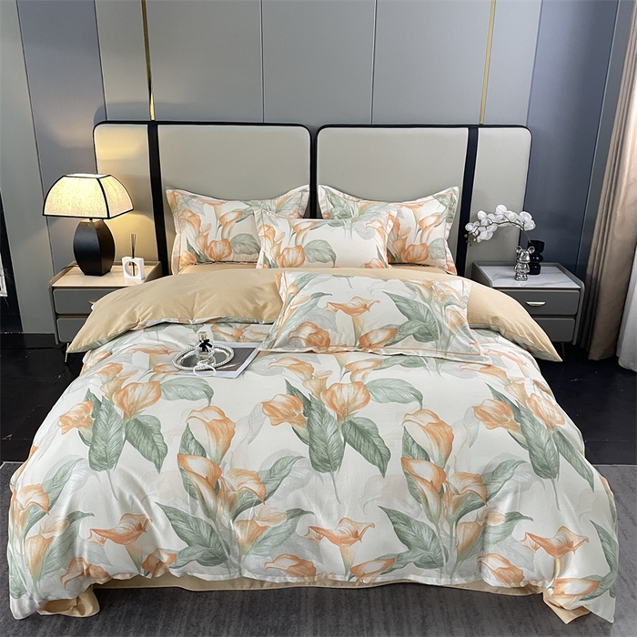 91家纺网 家纺一手货源 找家纺 （总）仟岸家纺 2025新款亲肤舒适全棉磨毛四件套系列