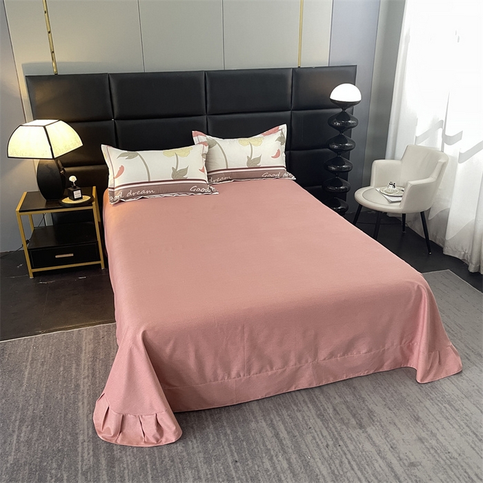 91家纺网 家纺一手货源 找家纺 仟岸家纺 2025新款亲肤舒适全棉磨毛四件套系列 语嫣