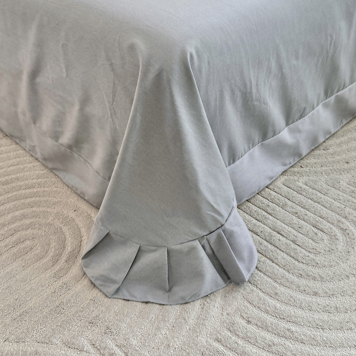 91家纺网 家纺一手货源 找家纺 仟岸家纺 2025新款亲肤舒适全棉磨毛四件套系列 叶霖