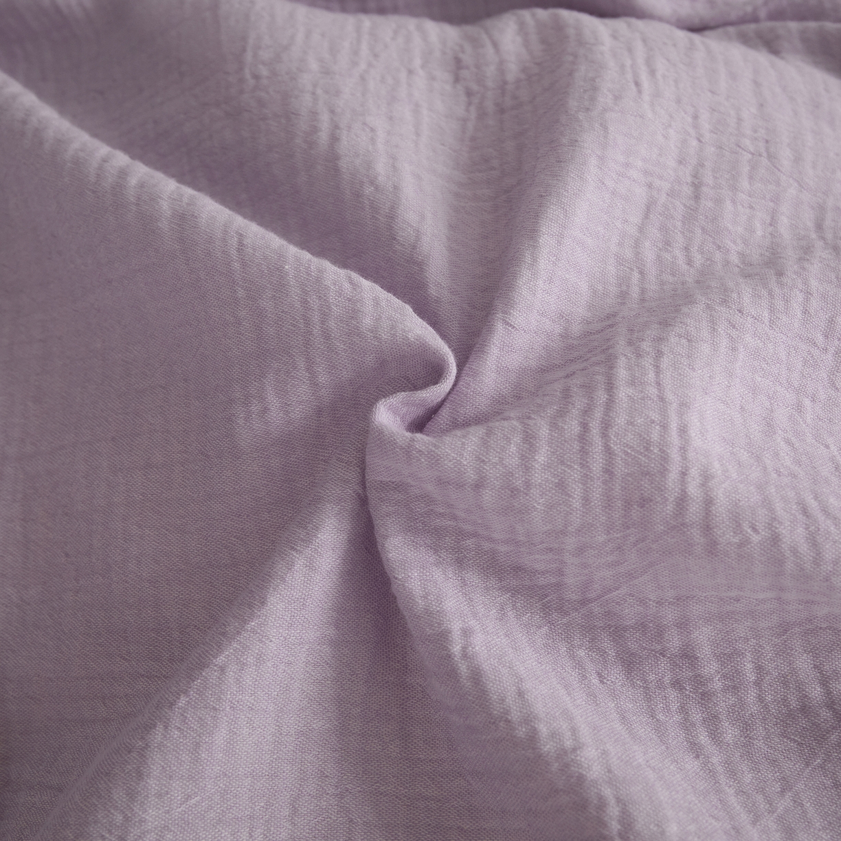 91家纺网 家纺一手货源 找家纺 吾诺家居 吾诺 棉加绒系列 全棉泡泡双层纱加牛奶绒四件套 棉拼绒四件套 棉加绒四件套全棉A类 梦幻紫-浅紫