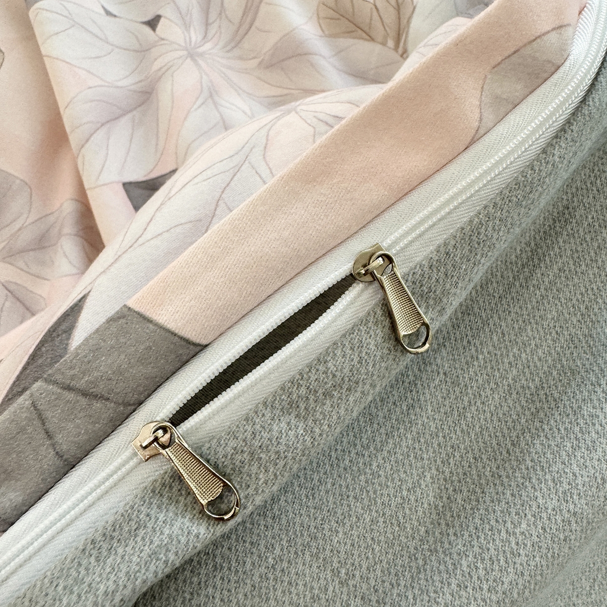 91家纺网 家纺一手货源 找家纺 仟岸家纺 2025新款亲肤舒适全棉磨毛四件套系列 叶霖