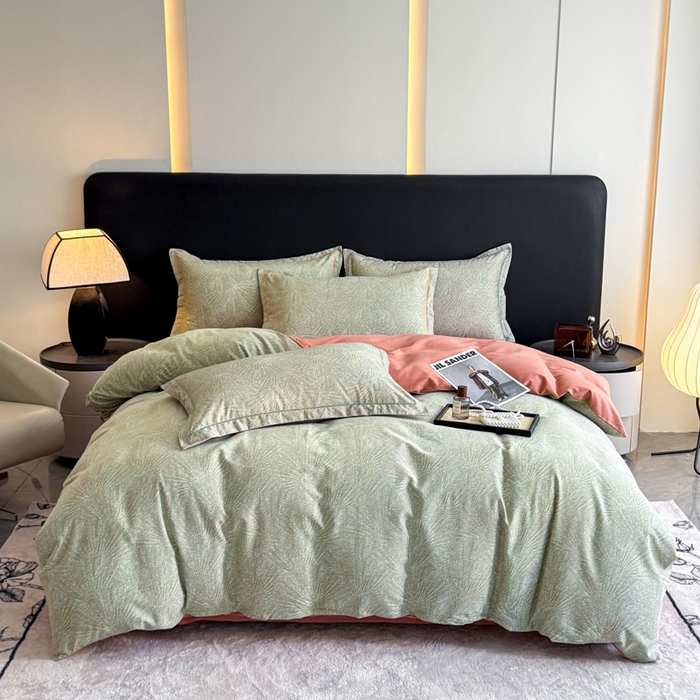 91家纺网 家纺一手货源 找家纺 （总）仟岸家纺 2025新款亲肤舒适全棉磨毛四件套系列