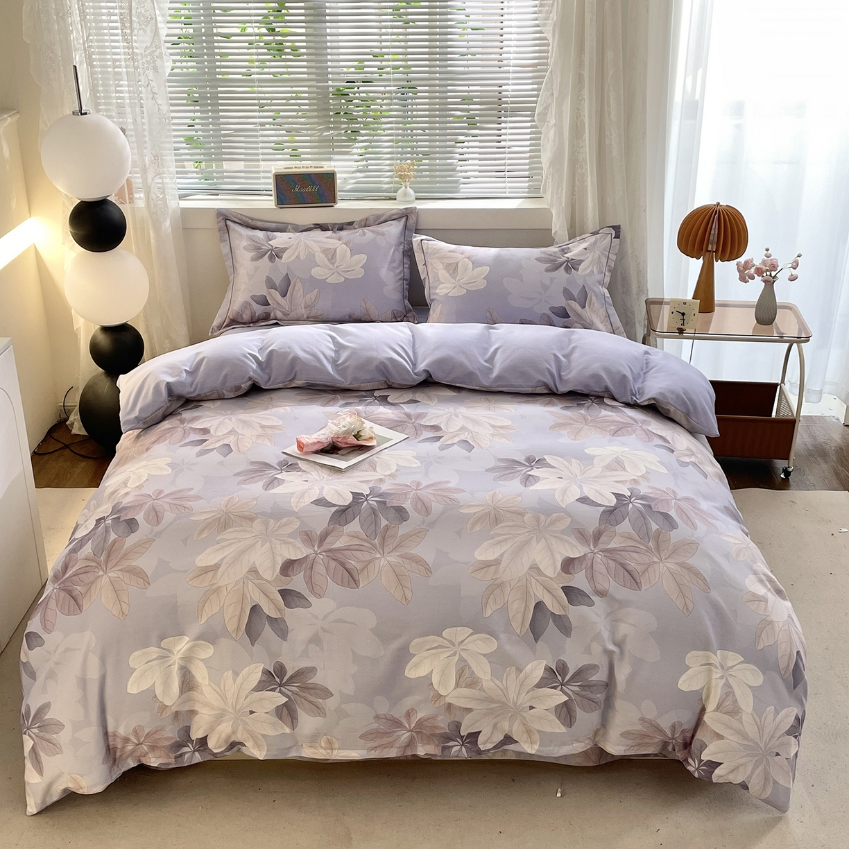 91家纺网 家纺一手货源 找家纺 （总）仟岸家纺 2025新款亲肤舒适全棉磨毛四件套系列