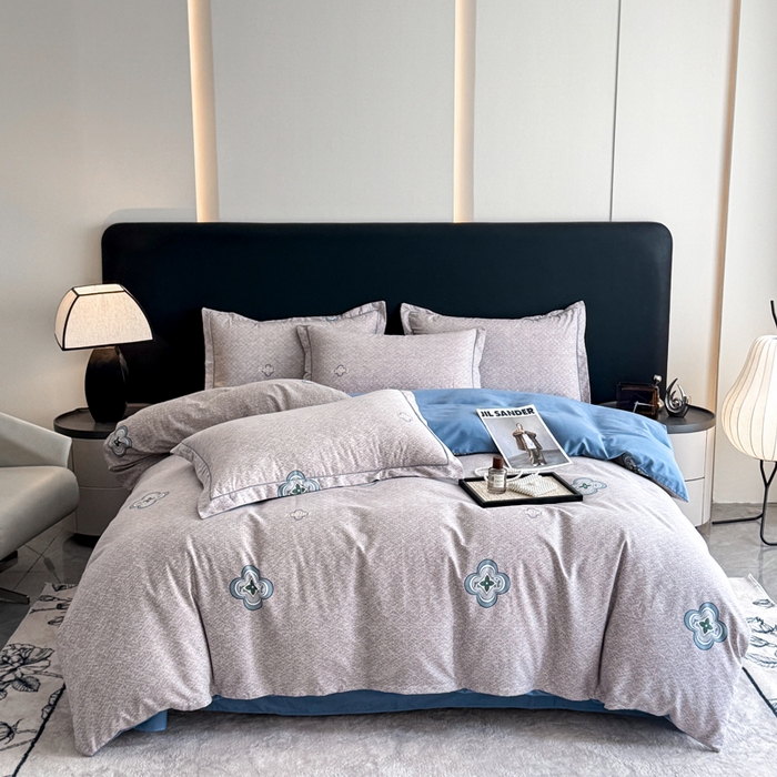 91家纺网 家纺一手货源 找家纺 （总）仟岸家纺 2025新款亲肤舒适全棉磨毛四件套系列