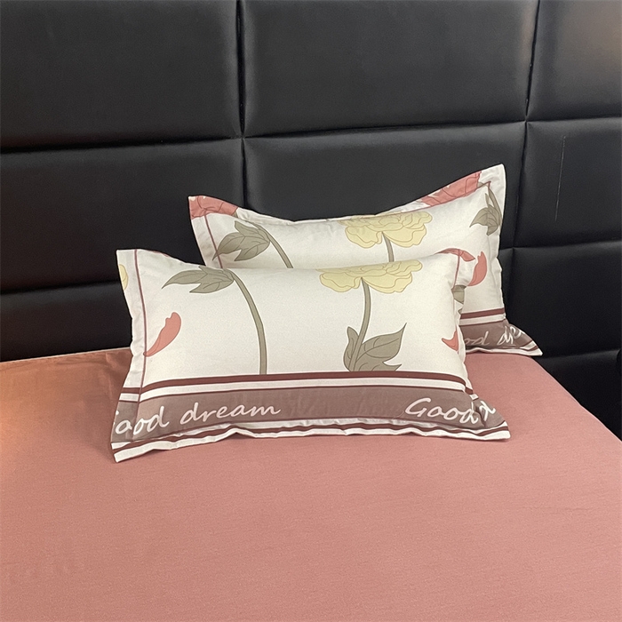 91家纺网 家纺一手货源 找家纺 仟岸家纺 2025新款亲肤舒适全棉磨毛四件套系列 语嫣