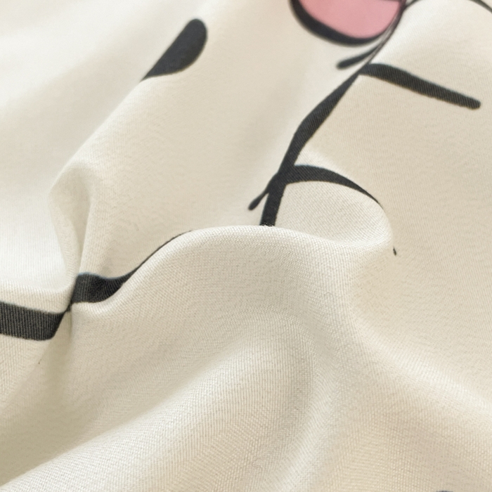 91家纺网 家纺一手货源 找家纺 港岛妹妹 2025新款云朵水洗工艺三丽鸥四件套 三丽鸥-樱花kt猫