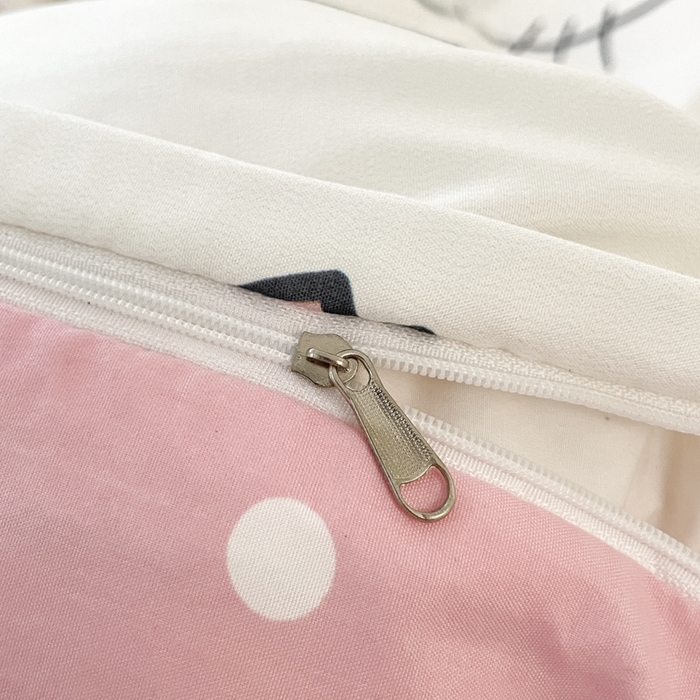 91家纺网 家纺一手货源 找家纺 港岛妹妹 2025新款云朵水洗工艺三丽鸥四件套 三丽鸥-樱花kt猫