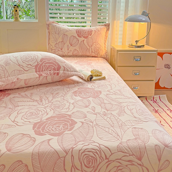 91家纺网 家纺一手货源 找家纺 （总）   名兮-2025新款秋冬加厚立体高克重浮雕绒床单款