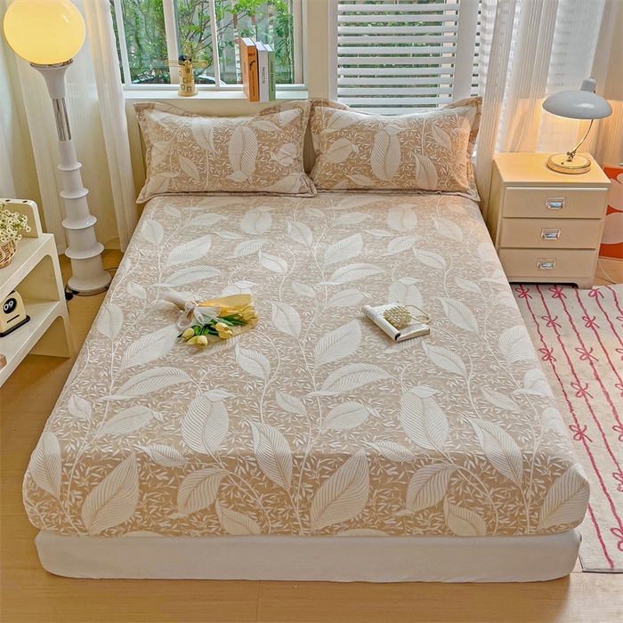 91家纺网 家纺一手货源 找家纺 （总）名兮-2025新款立体高克重加厚浮雕绒单床笠款