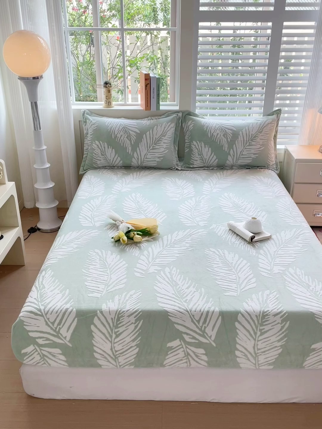 91家纺网 家纺一手货源 找家纺 （总）名兮-2025新款立体高克重加厚浮雕绒单床笠款