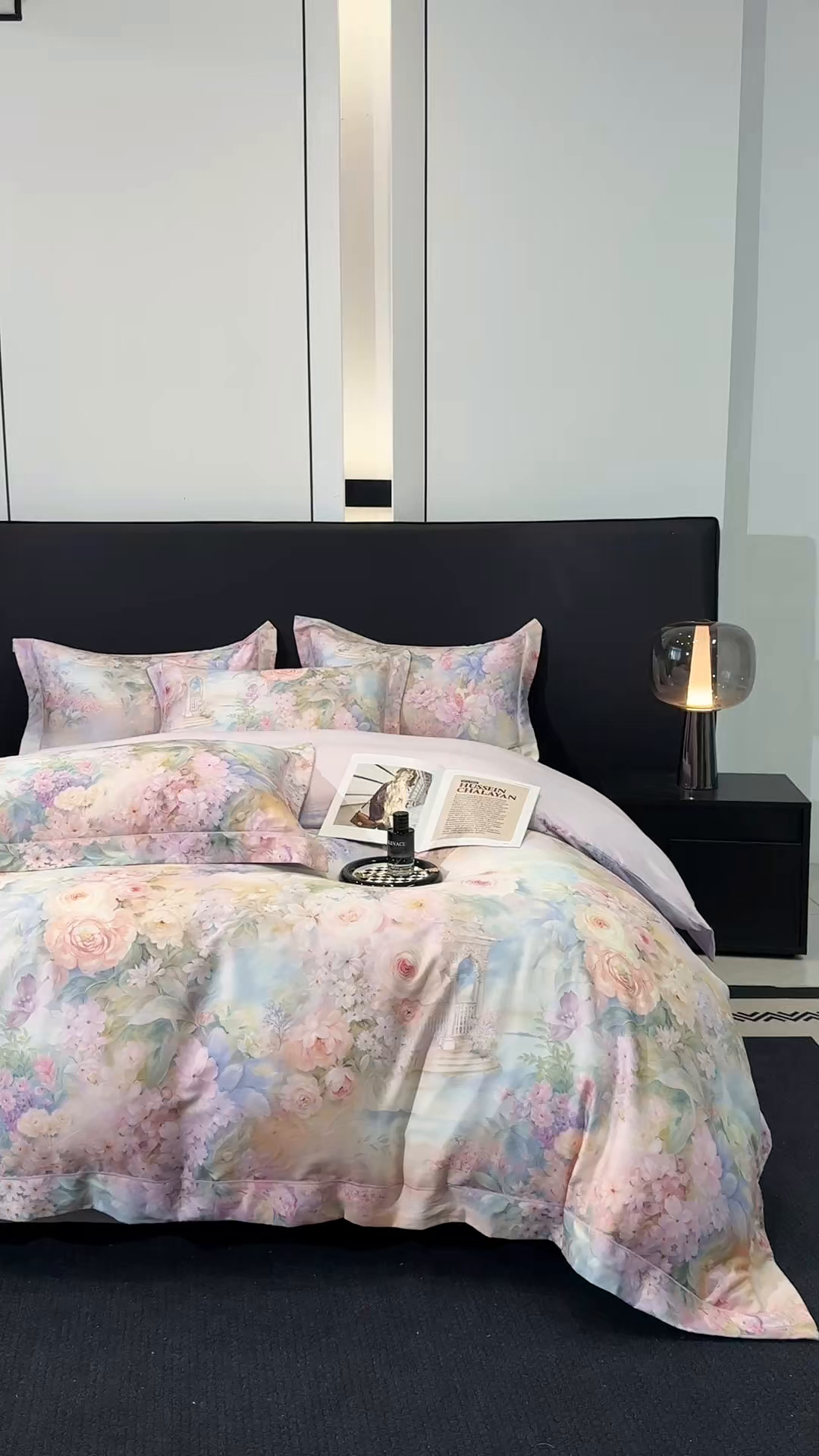 91家纺网 家纺一手货源 找家纺 （总）舒慕家纺 2025新款天丝棉磨毛四件套艾阳绒四件套（配送高端包装）