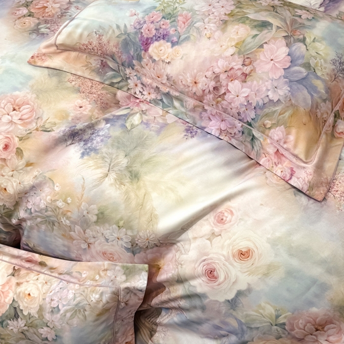 91家纺网 家纺一手货源 找家纺 （总）舒慕家纺 2025新款天丝棉磨毛四件套艾阳绒四件套（配送高端包装）