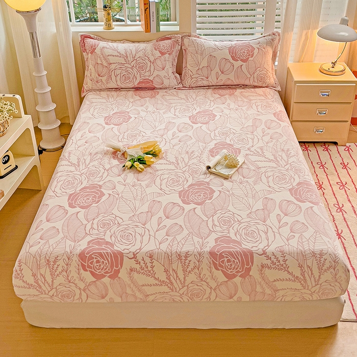 91家纺网 家纺一手货源 找家纺 （总）名兮-2025新款立体高克重加厚浮雕绒单床笠款