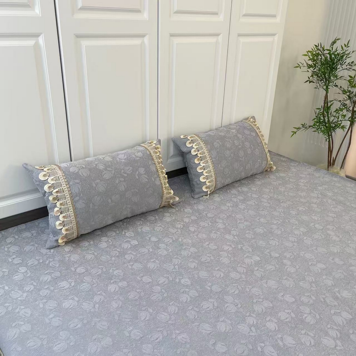 91家纺网 家纺一手货源 找家纺 （总）暖木杨 2025新款（郁金香专拍枕套一对）40*70