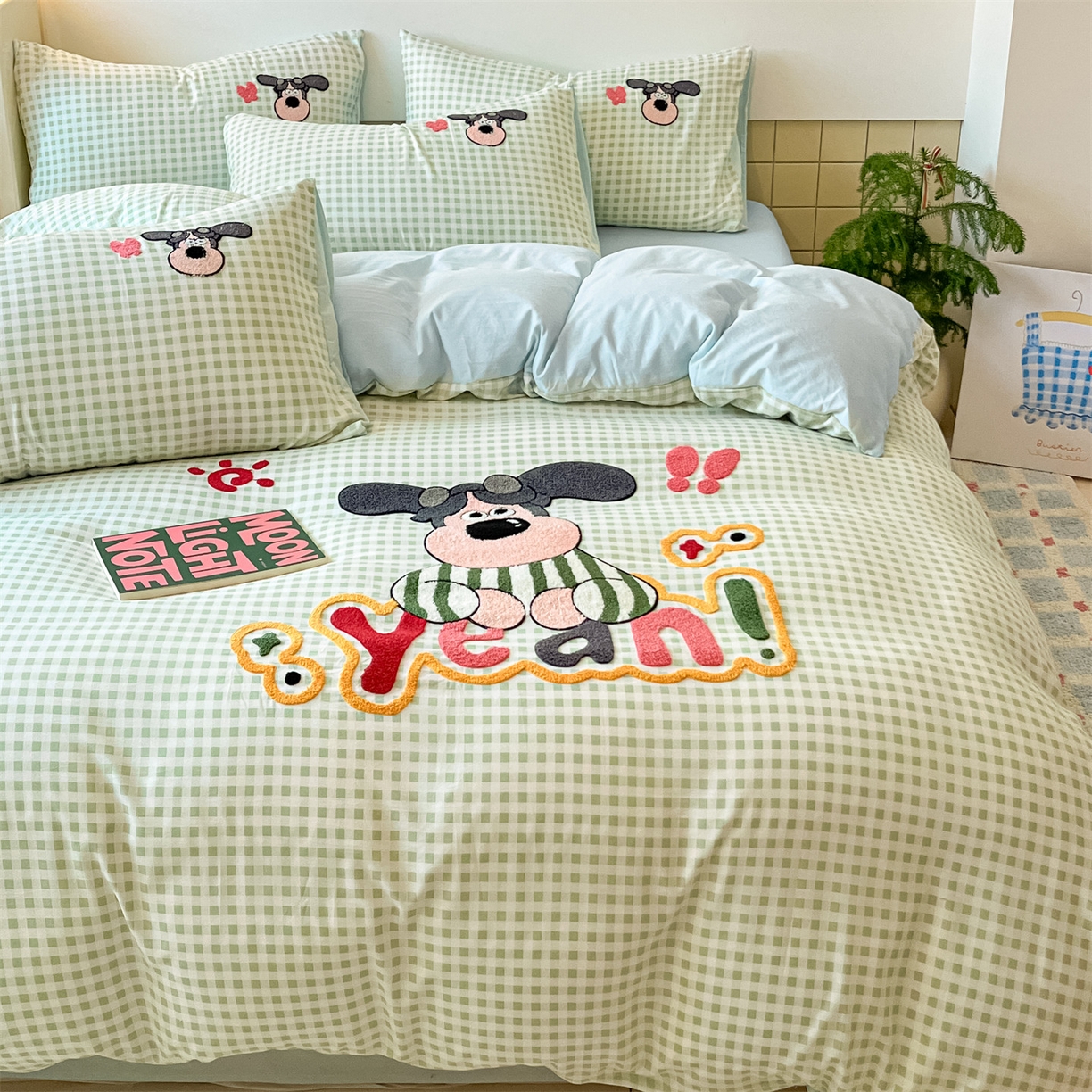 91家纺网 家纺一手货源 找家纺 （总）义博家纺 2025新款A类印花毛巾绣四件套