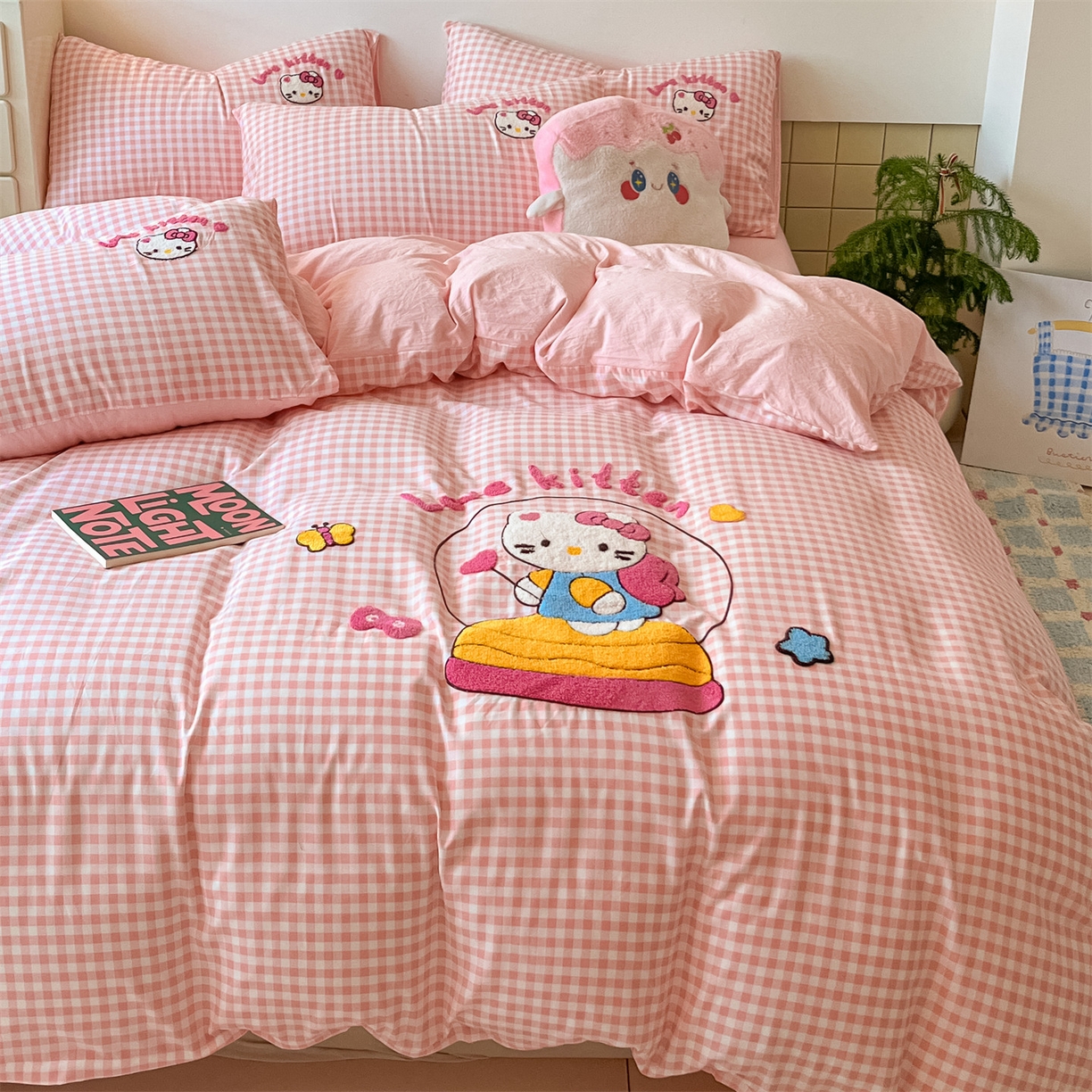 91家纺网 家纺一手货源 找家纺 （总）义博家纺 2025新款A类印花毛巾绣四件套