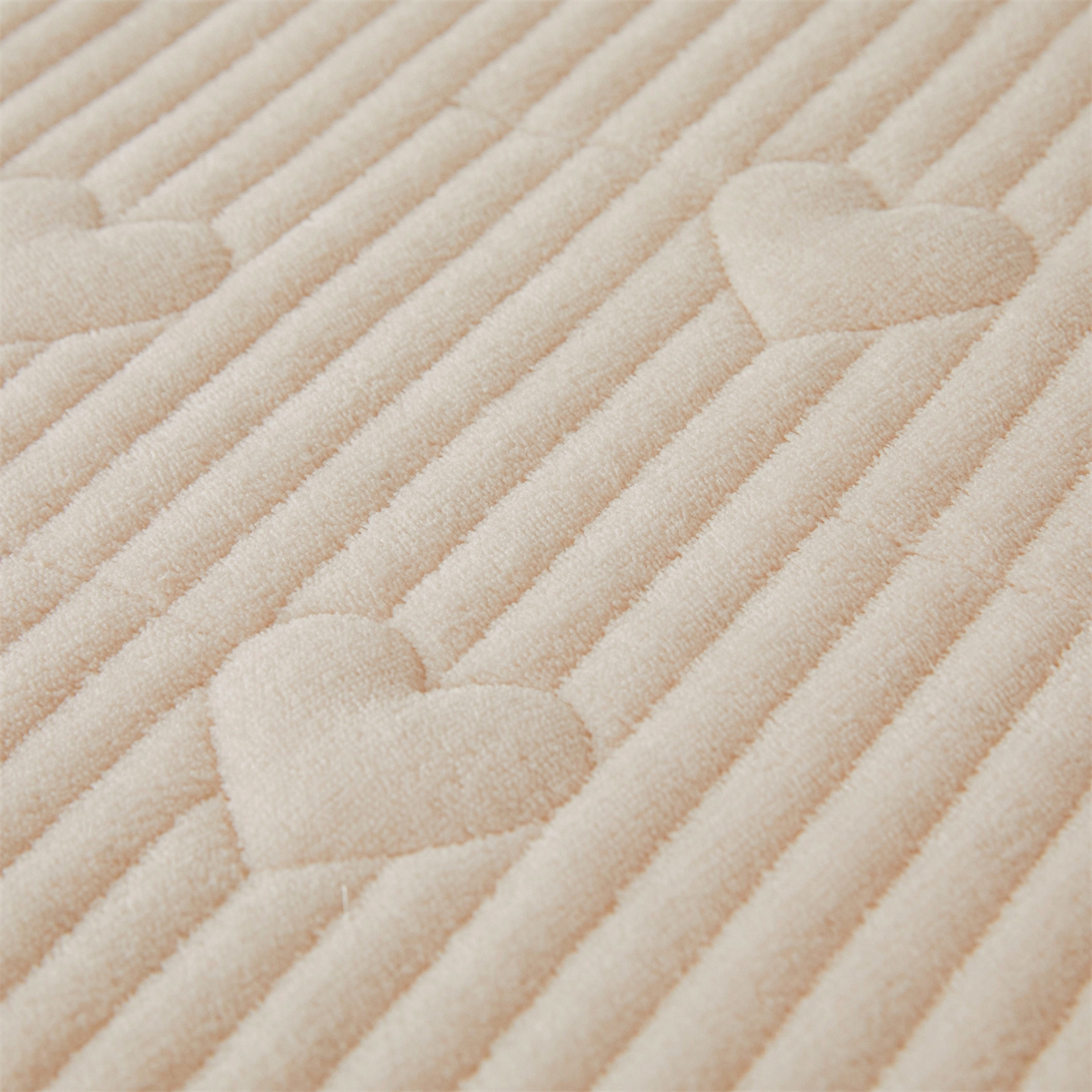 91家纺网 家纺一手货源 找家纺 宜凡家纺 2025新款牛奶绒贴布兔绒刺绣床裙四件套--淡香伊人系列 淡香伊人-奶油咖