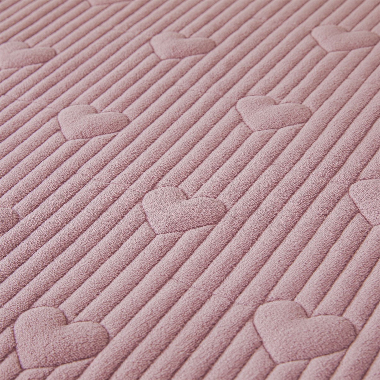 91家纺网 家纺一手货源 找家纺 宜凡家纺 2025新款牛奶绒贴布兔绒刺绣床裙四件套--淡香伊人系列 淡香伊人-罗兰紫