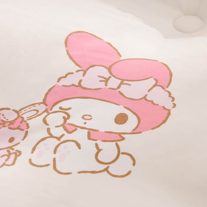 91家纺网 家纺一手货源 找家纺 （总）艾兜坊 2025新款三丽鸥水洗棉3D豆豆被 被子被芯