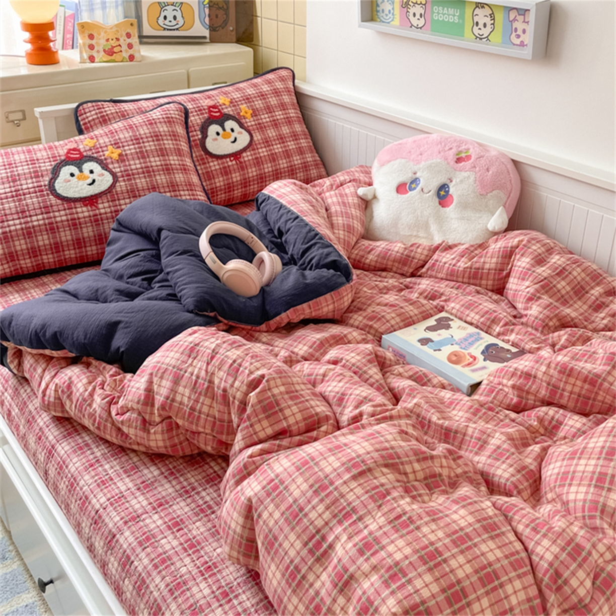 91家纺网 家纺一手货源 找家纺 （总）老帅 2025新款毛巾绣床盖春秋冬被套件