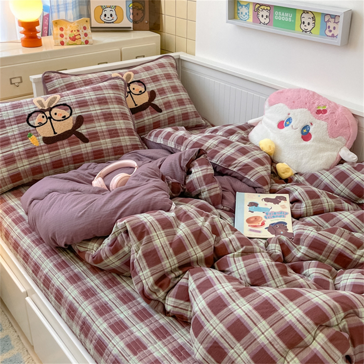 91家纺网 家纺一手货源 找家纺 （总）老帅 2025新款毛巾绣床盖春秋冬被套件