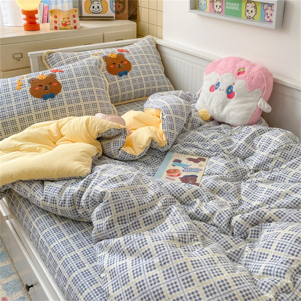 91家纺网 家纺一手货源 找家纺 （总）老帅 2025新款毛巾绣床盖春秋冬被套件