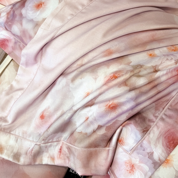 91家纺网 家纺一手货源 找家纺 舒慕家纺 2025新款天丝棉磨毛四件套艾阳绒四件套（配送高端包装） 闻香思梦-粉