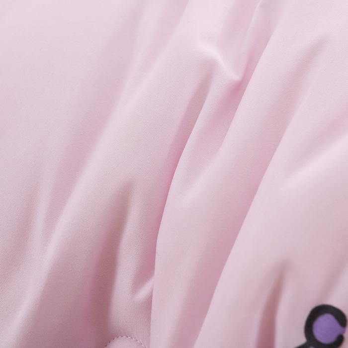 91家纺网 家纺一手货源 找家纺 艾兜坊 2025新款三丽鸥水洗棉3D豆豆被 被子被芯 樱桃库洛米