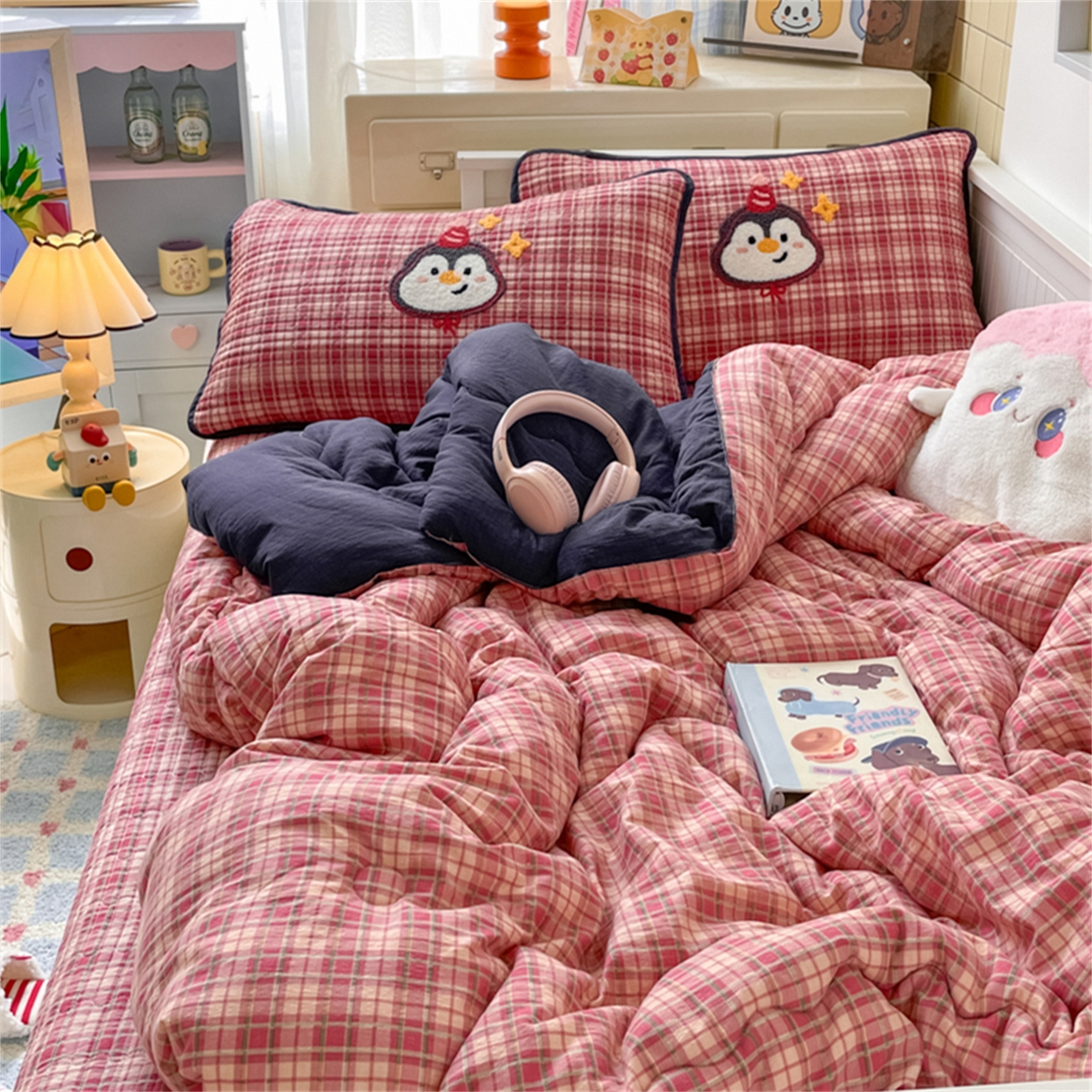 91家纺网 家纺一手货源 找家纺 （总）老帅 2025新款毛巾绣床盖春秋冬被套件