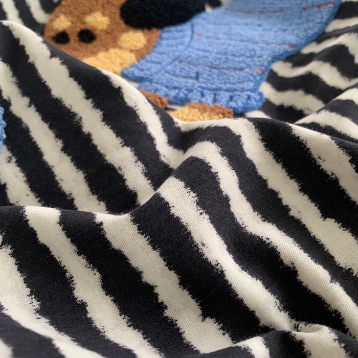 91家纺网 家纺一手货源 找家纺 如意朵 2025新款全棉加厚磨毛毛巾绣四件套（专版花型） 好朋友