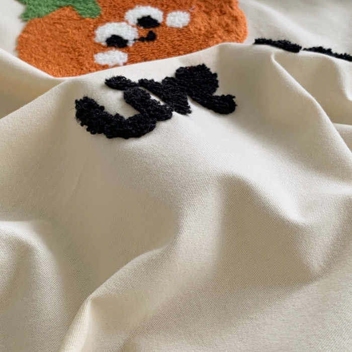 91家纺网 家纺一手货源 找家纺 如意朵 2025新款全棉加厚磨毛毛巾绣四件套（专版花型） 好柿发生