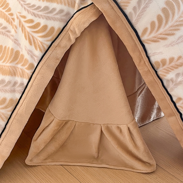 91家纺网 家纺一手货源 找家纺 畅畅家纺 2025新款冬季压线款雕花牛奶绒四件套 叶恋-咖