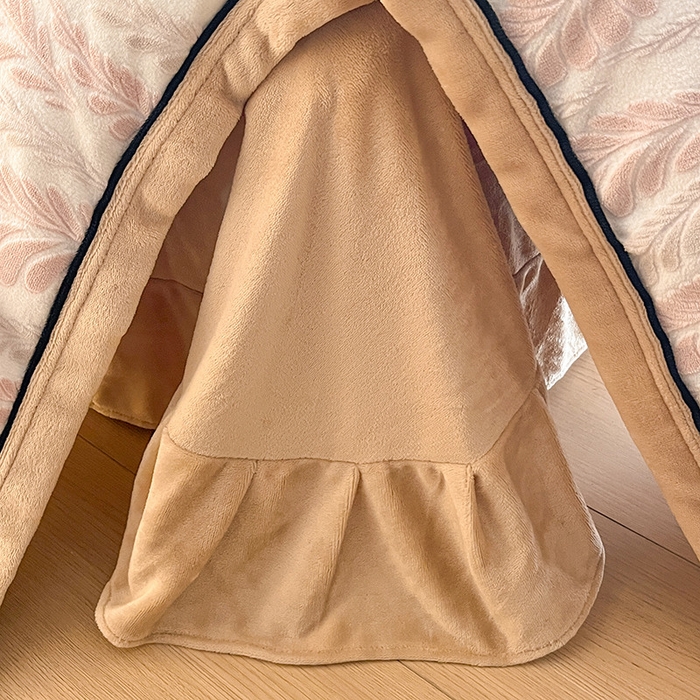 91家纺网 家纺一手货源 找家纺 畅畅家纺 2025新款冬季压线款雕花牛奶绒四件套 叶恋-浅粉