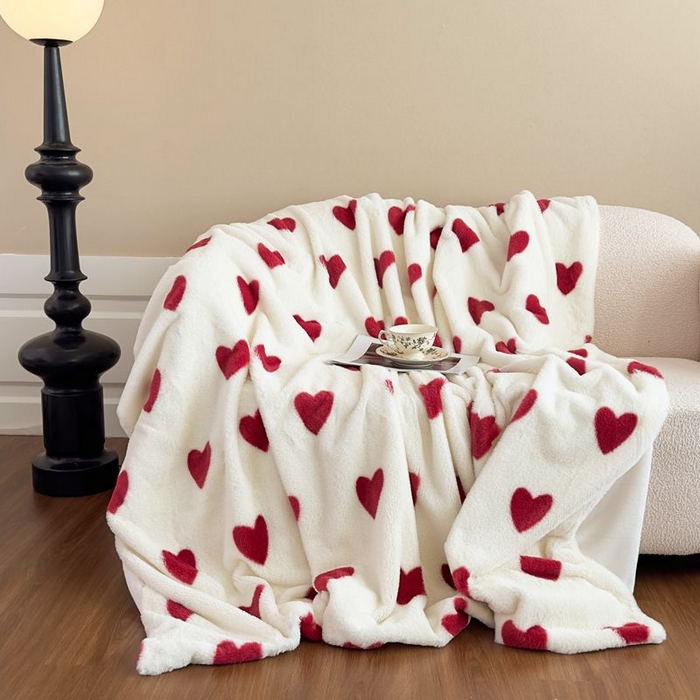 91家纺网 家纺一手货源 找家纺 （总）璐维斯 2025新款A类兔毛绒双层多功能被套毯带拉链 卡通花卉牛奶绒毛毯秋冬保暖毯子盖毯