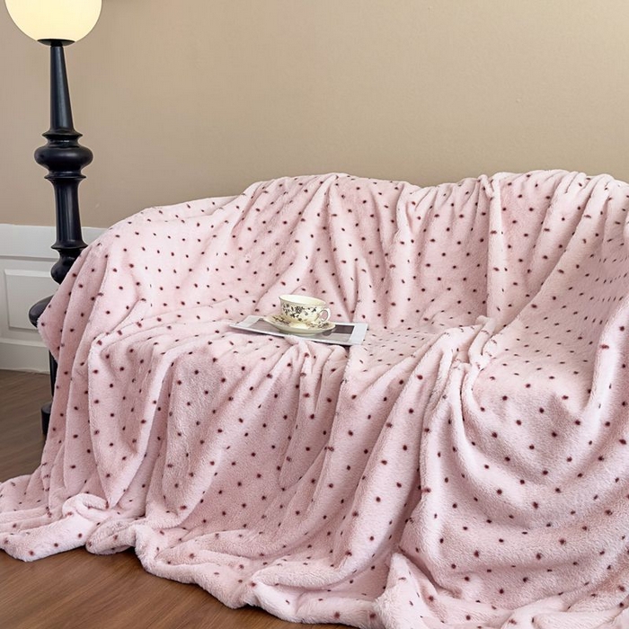 91家纺网 家纺一手货源 找家纺 （总）璐维斯 2025新款A类兔毛绒双层多功能被套毯带拉链 卡通花卉牛奶绒毛毯秋冬保暖毯子盖毯