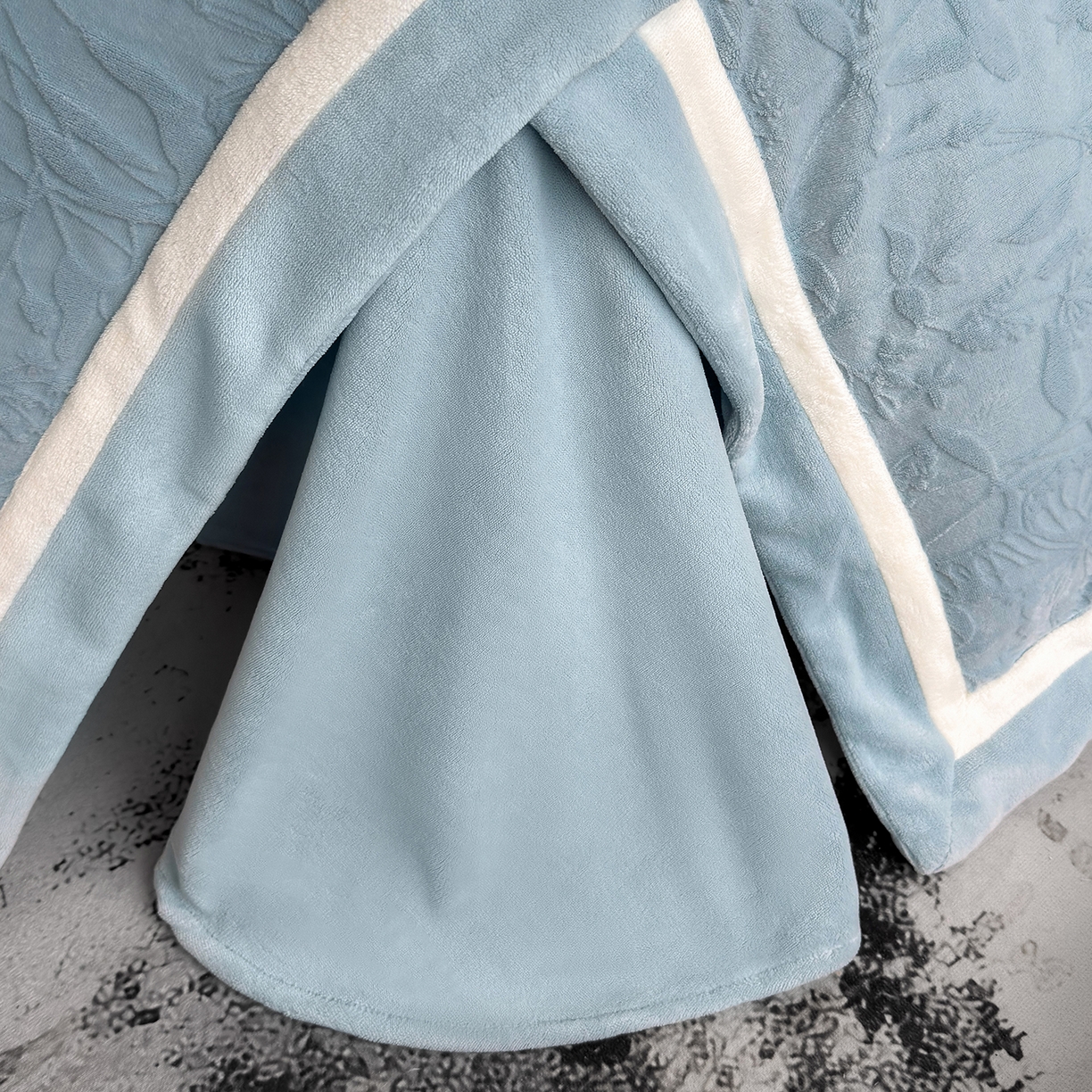 91家纺网 家纺一手货源 找家纺 家居1号家纺 2025新款230克全消光牛奶绒四件套-梦蝶 梦蝶-兰