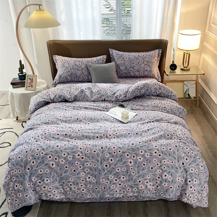 91家纺网 家纺一手货源 找家纺 （总）仟岸家纺 2025新款亲肤舒适全棉磨毛四件套系列