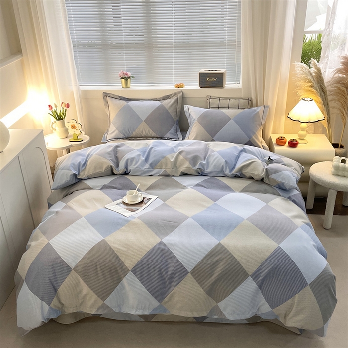 91家纺网 家纺一手货源 找家纺 （总）仟岸家纺 2025新款亲肤舒适全棉磨毛四件套系列