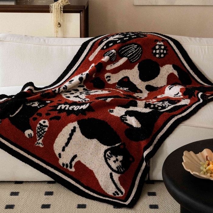 91家纺网 家纺一手货源 找家纺 圆岛家纺 2023夏季A类复古条纹系列高档900D数码印花冰丝凉席 海蓝细条