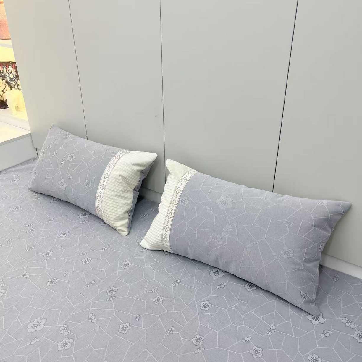 91家纺网 家纺一手货源 找家纺 （总）暖木杨 2025新款（玲珑花语专拍枕套一对） 40*70