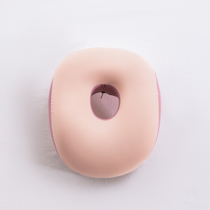 91家纺网 家纺一手货源 找家纺 昕科 2025新款多功能不压手午睡枕-学生午睡枕芯办公室睡觉神器枕头趴睡记忆棉午睡枕 午睡枕-粉色