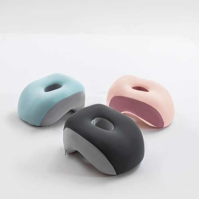 91家纺网 家纺一手货源 找家纺 昕科 2025新款多功能不压手午睡枕-学生午睡枕芯办公室睡觉神器枕头趴睡记忆棉午睡枕 午睡枕-蓝色