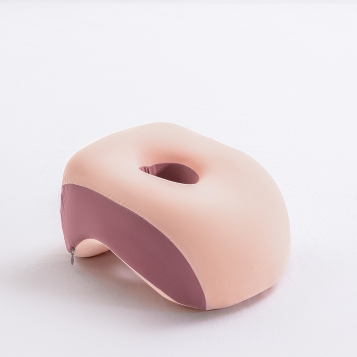 91家纺网 家纺一手货源 找家纺 昕科 2025新款多功能不压手午睡枕-学生午睡枕芯办公室睡觉神器枕头趴睡记忆棉午睡枕 午睡枕-粉色