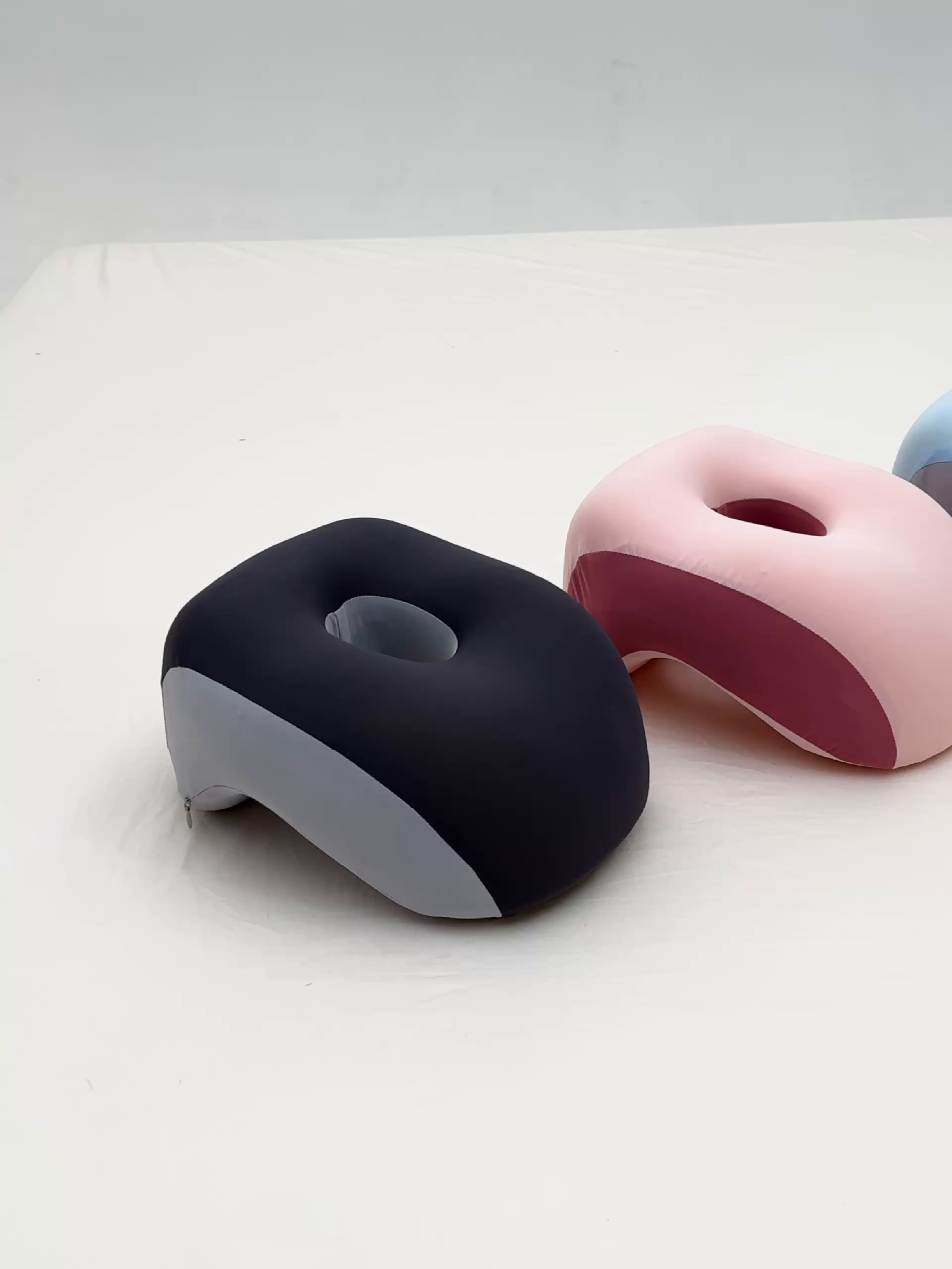 91家纺网 家纺一手货源 找家纺 昕科 2025新款多功能不压手午睡枕-学生午睡枕芯办公室睡觉神器枕头趴睡记忆棉午睡枕 午睡枕-蓝色